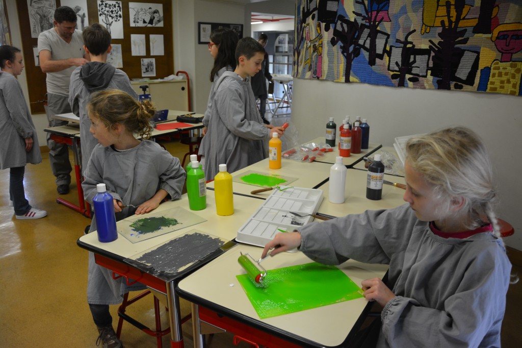 Atelier linogravure